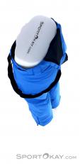 Spyder Boundary Tailored Mens Ski Pants, Spyder, Blue, , Male, 0039-10227, 5637829112, 192636188747, N4-09.jpg