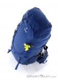 Deuter Aircontact 50+10l SL Womens Backpack, , Blue, , Female, 0078-10333, 5637830235, , N4-04.jpg