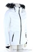 Icepeak Edina Womens Ski Jacket, , White, , Female, 0041-10406, 5637830236, , N1-01.jpg