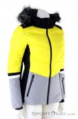 Icepeak Electra Womens Ski Jacket, Icepeak, Yellow, , Female, 0041-10407, 5637830244, 6438488135282, N1-01.jpg