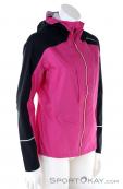 Löffler Hooded Hybrid Aero WPM Women Ski Touring Jacket, , Pink, , Female, 0008-10797, 5637830294, , N1-01.jpg