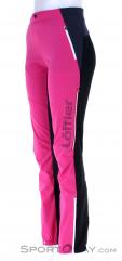 Löffler Touring Pants Speed AS Womens Ski Touring Pants, Löffler, Pink, , Female, 0008-10804, 5637830411, 9006063696045, N1-06.jpg