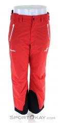 Schöffel Stretchpants Zip 1 RT Mens Ski Pants, , Red, , Male, 0246-10218, 5637834896, , N2-02.jpg
