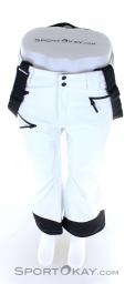 Salomon Outlaw 3L Shell Mens Ski Pants, , White, , Male, 0018-11374, 5637835334, , N3-03.jpg