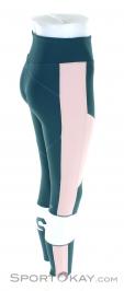 Asics Color Block Cropped Tight Womens Leggings, Asics, Multicolored, , Female, 0103-10417, 5637836414, 4550153564158, N2-17.jpg