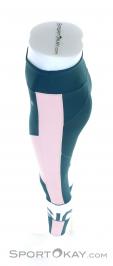 Asics Color Block Cropped Tight Womens Leggings, Asics, Multicolored, , Female, 0103-10417, 5637836414, 4550153564158, N3-08.jpg