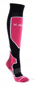 Lenz Skiing Red Womens Ski Socks, , Pink, , Female, 0051-10058, 5637836845, , N1-01.jpg
