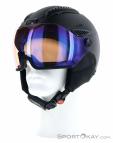 Uvex HLMT 600 Visor V Ski Helmet, Uvex, Black, , Male,Female,Unisex, 0329-10034, 5637840771, 4043197318998, N1-06.jpg