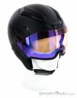 Uvex HLMT 600 Visor V Ski Helmet, Uvex, Black, , Male,Female,Unisex, 0329-10034, 5637840771, 4043197318998, N2-02.jpg