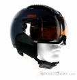 Uvex HLMT 600 Visor Ski Helmet with Visor, Uvex, Blue, , Male,Female,Unisex, 0329-10035, 5637840787, 0, N1-01.jpg