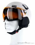 Uvex HLMT Visor Ski Helmet, Uvex, White, , Male,Female,Unisex, 0329-10036, 5637840811, 4043197328027, N1-06.jpg