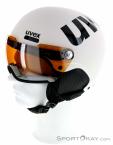 Uvex HLMT Visor Casque de ski, Uvex, Blanc, , Hommes,Femmes,Unisex, 0329-10036, 5637840811, 4043197328027, N2-07.jpg