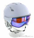 Salomon Mirage+ Photo Womens Ski Helmet, , White, , Male,Female,Unisex, 0018-11171, 5637841003, , N2-02.jpg
