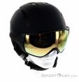Salomon Driver Premium Mens Ski Helmet, Salomon, Noir, , Hommes, 0018-11389, 5637841337, 193128283735, N2-02.jpg
