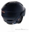 Salomon Mirage CA Sigma Damen Ski Helmet with Visor, Salomon, Bleu, , Femmes, 0018-11391, 5637841352, 193128284015, N2-17.jpg