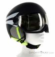 Alpina Zupo Visor Kids Ski Helmet, , Noir, , Garçons,Filles,Unisex, 0027-10182, 5637841545, , N1-01.jpg