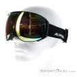 Alpina Big Horn QVM Ski Goggles, Alpina, Black, , Male,Female,Unisex, 0027-10186, 5637841574, 4003692274953, N1-06.jpg