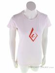 Black Diamond Brushstroke Tee SS Femmes T-shirt, , Blanc, , Femmes, 0056-10990, 5637848442, , N2-02.jpg