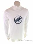 Mammut Logo LS Mens Shirt, Mammut, Blanc, , Hommes, 0014-11335, 5637849726, 0, N2-02.jpg