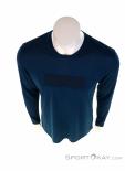 Salomon Agile Graphic LS Mens Functional Shirt, , Blue, , Male, 0018-11407, 5637849854, , N3-03.jpg