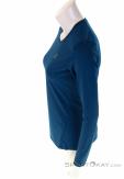Salomon Agile LS Tee Womens Functional Shirt, Salomon, Bleu, , Femmes, 0018-11410, 5637849885, 193128046187, N2-07.jpg