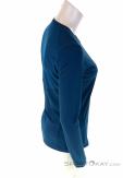 Salomon Agile LS Tee Womens Functional Shirt, Salomon, Blue, , Female, 0018-11410, 5637849885, 193128046187, N2-17.jpg