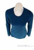 Salomon Agile LS Tee Womens Functional Shirt, Salomon, Blue, , Female, 0018-11410, 5637849885, 193128046187, N3-03.jpg