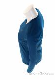 Salomon Agile LS Tee Womens Functional Shirt, Salomon, Blue, , Female, 0018-11410, 5637849885, 193128046187, N3-08.jpg