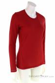 Salomon Agile LS Tee Womens Functional Shirt, Salomon, Rojo, , Mujer, 0018-11410, 5637849890, 193128045555, N1-01.jpg