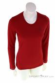 Salomon Agile LS Tee Womens Functional Shirt, Salomon, Red, , Female, 0018-11410, 5637849890, 193128045555, N2-02.jpg
