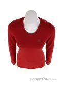 Salomon Agile LS Tee Womens Functional Shirt, Salomon, Red, , Female, 0018-11410, 5637849890, 193128045555, N3-03.jpg