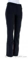 Löffler Comfort AS Womens Ski Touring Pants Short Cut, Löffler, Black, , Female, 0008-10845, 5637849960, 9006063194008, N1-01.jpg
