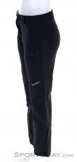 Löffler Comfort AS Womens Ski Touring Pants Short Cut, , Black, , Female, 0008-10845, 5637849960, , N2-07.jpg