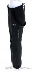 Jack Wolfskin Big White Womens Ski Pants, , Black, , Female, 0230-10513, 5637850581, , N2-07.jpg