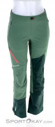 Ortovox Col Becchei Pants Womens Ski Touring Pants, , Green, , Female, 0016-11119, 5637850795, , N2-02.jpg