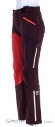 Ortovox Westalpen Softshell Womens Outdoor Pants, Ortovox, Red, , Female, 0016-11040, 5637850804, 4251422542548, N1-06.jpg