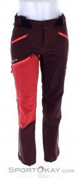 Ortovox Westalpen Softshell Womens Outdoor Pants, Ortovox, Red, , Female, 0016-11040, 5637850804, 4251422542548, N2-02.jpg