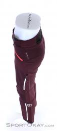 Ortovox Westalpen Softshell Womens Outdoor Pants, Ortovox, Red, , Female, 0016-11040, 5637850804, 4251422542548, N3-08.jpg