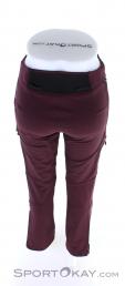 Ortovox Westalpen Softshell Womens Outdoor Pants, Ortovox, Červená, , Ženy, 0016-11040, 5637850804, 4251422542548, N3-13.jpg