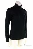 Salomon Discovery HZ Womens Functional Shirt, , Black, , Female, 0018-11438, 5637850849, , N1-01.jpg
