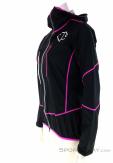 Crazy Idea Boosted Pro 3L Womens Ski Touring Jacket, Crazy, Rosa subido, , Mujer, 0247-10217, 5637851166, 8059897657356, N1-06.jpg