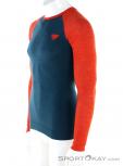 Dynafit Tour Light Merino LS Hommes T-shirt fonctionnel, Dynafit, Orange, , Hommes, 0015-11110, 5637851935, 4053866184953, N1-06.jpg