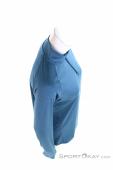 Asics LS 1/2 Zip Top Womens Shirt, , Blue, , Female, 0103-10428, 5637853332, , N3-18.jpg