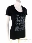 Icebreaker Merino Tech Lite Womens T-Shirt, , Black, , Female, 0011-10354, 5637853386, , N1-01.jpg