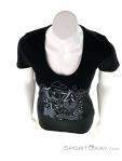 Icebreaker Merino Tech Lite Womens T-Shirt, , Negro, , Mujer, 0011-10354, 5637853386, , N3-03.jpg