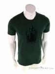 Scott 20 Casual Dye SS Mens T-Shirt, , Olive-Dark Green, , Male, 0023-11728, 5637854096, , N2-02.jpg