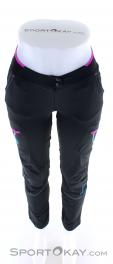 Crazy Idea Pant Voyager Light Womens Outdoor Pants, Crazy, Negro, , Mujer, 0247-10220, 5637854124, 8059897676203, N3-03.jpg