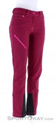 Dynafit Speed Jeans Womens Ski Touring Pants, Dynafit, Červená, , Ženy, 0015-11118, 5637854170, 4053866171021, N1-01.jpg