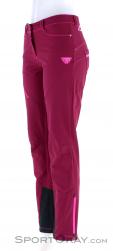 Dynafit Speed Jeans Womens Ski Touring Pants, Dynafit, Červená, , Ženy, 0015-11118, 5637854170, 4053866171021, N1-06.jpg