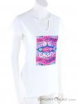 Crazy Mandala Femmes T-shirt, , Blanc, , Femmes, 0247-10226, 5637854853, , N1-01.jpg